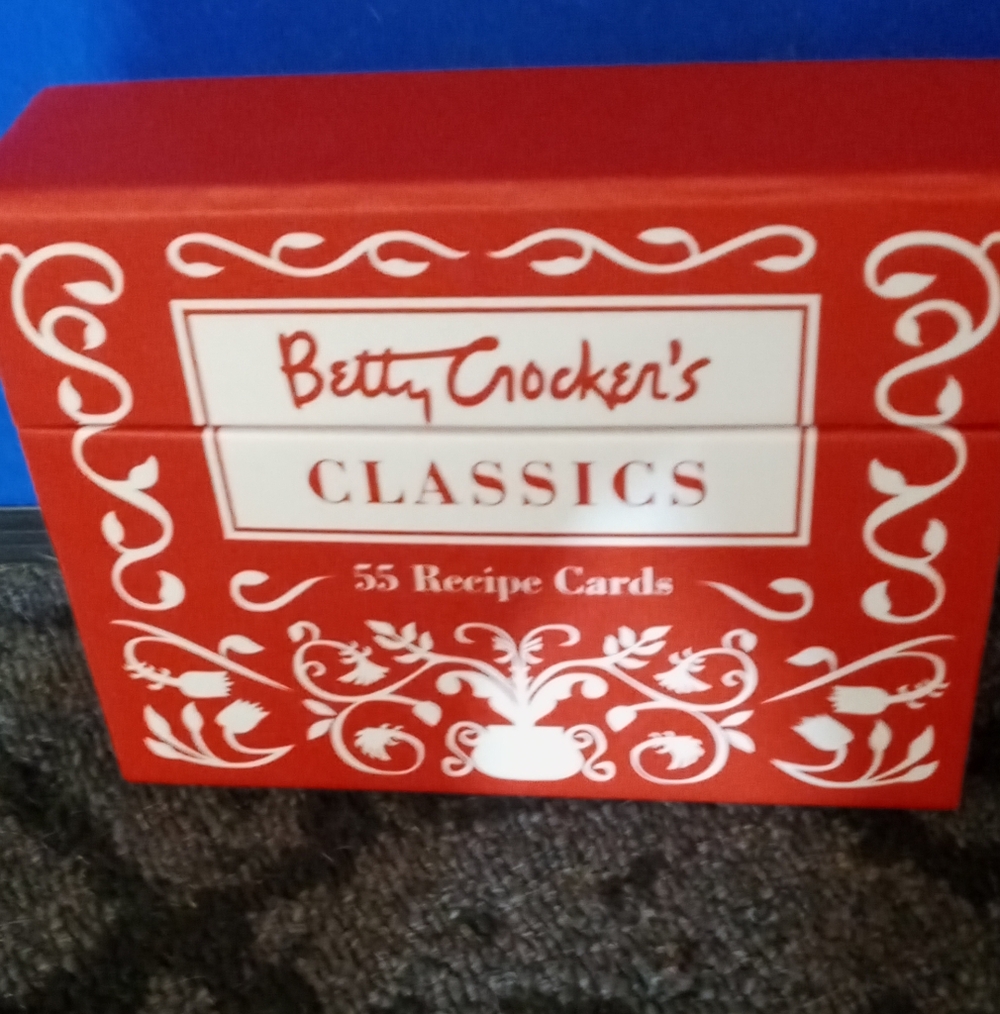 Betty Crocker Classics Recipe Card Set - Red